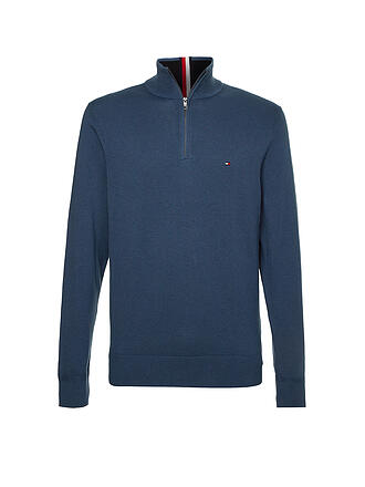 TOMMY HILFIGER | Troyerpullover | schwarz
