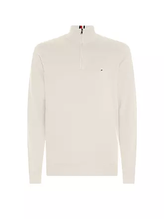 TOMMY HILFIGER | Troyerpullover | schwarz