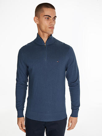 TOMMY HILFIGER | Troyerpullover | schwarz