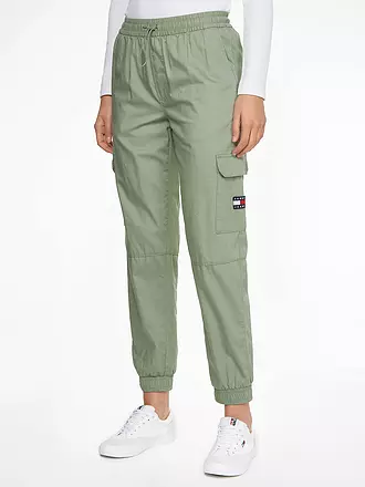 TOMMY JEANS | Cargohose BETSY | grün