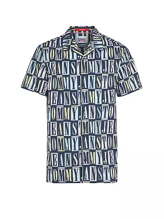 TOMMY JEANS | Hemd Classic Fit | blau
