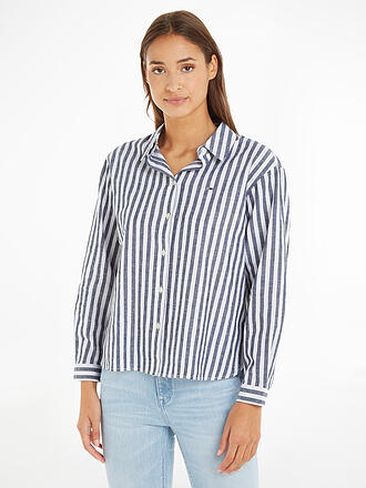 TOMMY JEANS | Hemdbluse | blau