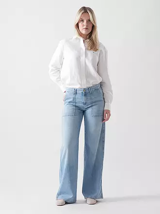 TOMMY JEANS | Hemdbluse | hellblau