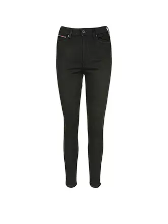 TOMMY JEANS | Highwaist Jeans Super Skinny Fit Sylvia | schwarz