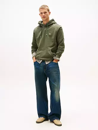 TOMMY JEANS | Kapuzensweater - Hoodie | dunkelgrün