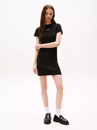TOMMY JEANS | Minikleid TJW SCRIPT | schwarz