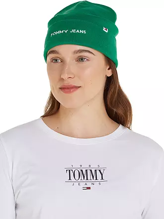 TOMMY JEANS | Mütze - Haube | grün