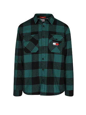 TOMMY JEANS | Overshirt | grün