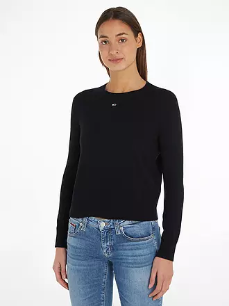 TOMMY JEANS | Pullover | schwarz