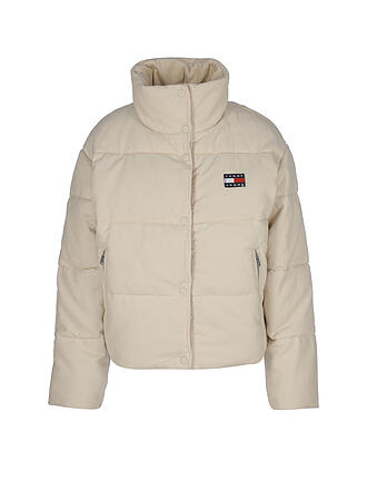 TOMMY JEANS | Steppjacke Cord | creme