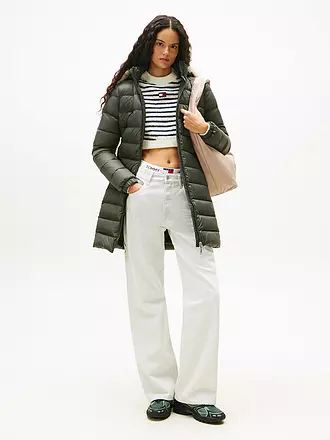 TOMMY JEANS | Steppmantel | olive