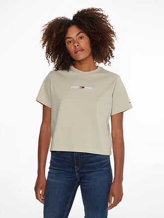 TOMMY JEANS | T-Shirt Cropped Fit | beige