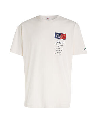TOMMY JEANS | T-Shirt Relaxed Fit | weiß
