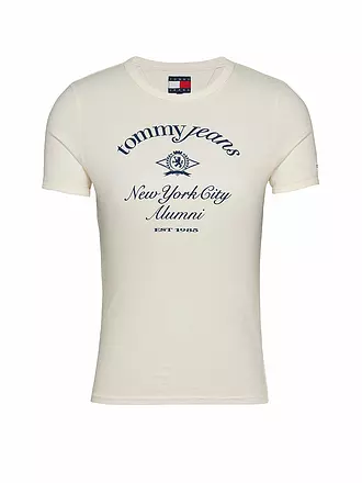 TOMMY JEANS | T-Shirt Slim Fit | weiss