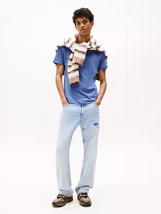 TOMMY JEANS | T-Shirt Slim Fit | hellgrau
