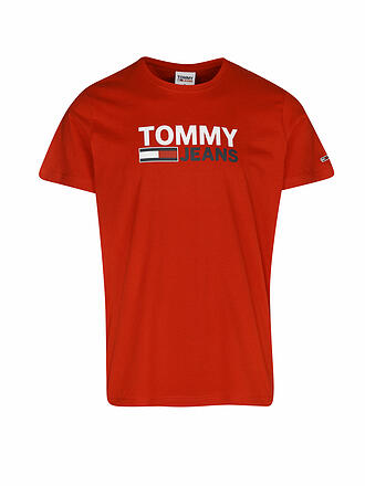 TOMMY JEANS | T-Shirt | rot