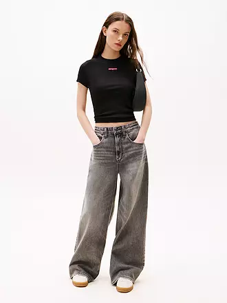 TOMMY JEANS | T-Shirt | schwarz