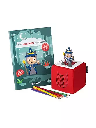 TONIES | Ein magisches Malbuch + Kreativ-Tonie Zauberer - Freundschaftstag im Zauberwald | keine Farbe
