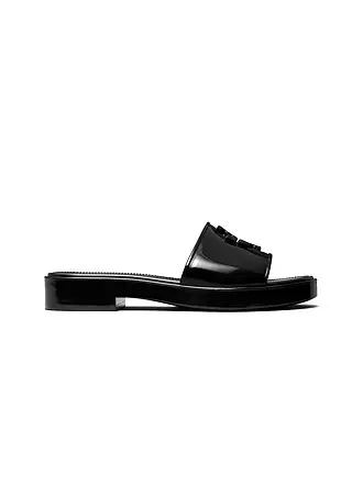 TORY BURCH | Badeschuhe - Pantoletten ELEANOR JELLY SLIDE | schwarz