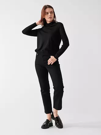 TORY BURCH | Jeans Flared Fit 7/8 | schwarz