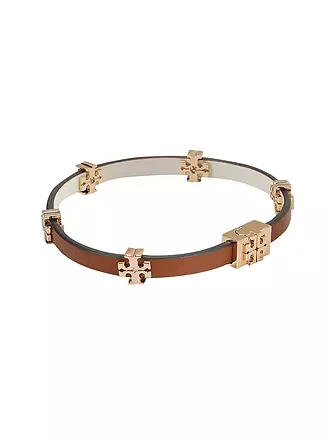 TORY BURCH | Lederarmband ELEANOR | schwarz