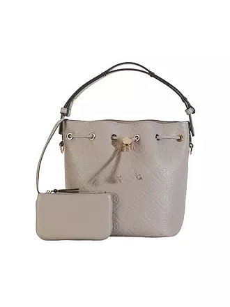 TORY BURCH | Ledertasche - Bucket Bag | grün