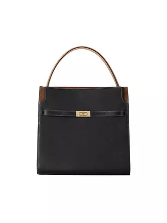 TORY BURCH | Ledertasche - Henkeltasche LEE | schwarz
