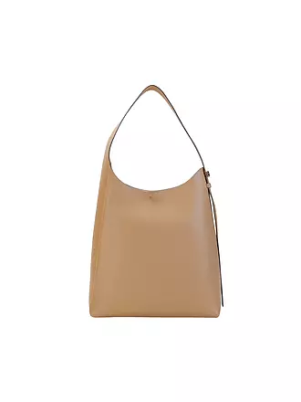 TORY BURCH | Ledertasche - Hobo Bag ROMY | beige
