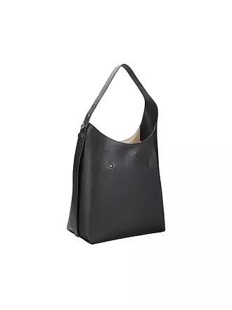 TORY BURCH | Ledertasche - Hobo Bag ROMY | beige