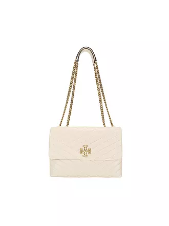 TORY BURCH | Ledertasche - Schultertasche CONVERTIBLE SHOULDER BAG | beige