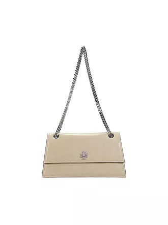 TORY BURCH | Ledertasche - Schultertasche KIRA | braun