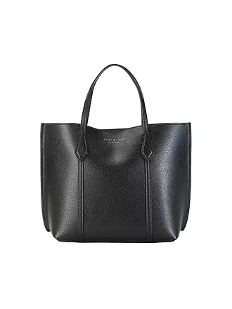 TORY BURCH | Ledertasche - Shopper PERRY SMALL TOTE | schwarz