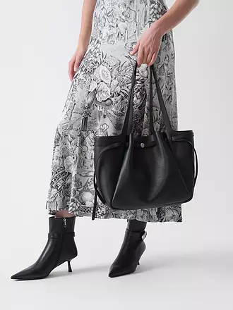 TORY BURCH | Ledertasche - Shopper ROMY | schwarz