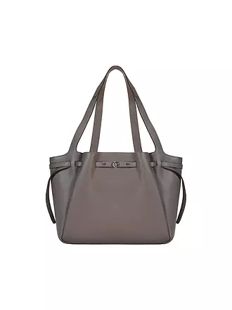 TORY BURCH | Ledertasche - Shopper ROMY | hellbraun