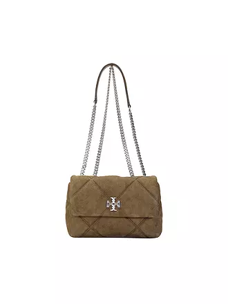 TORY BURCH | Ledertasche - Umhängetasche KIRA | olive