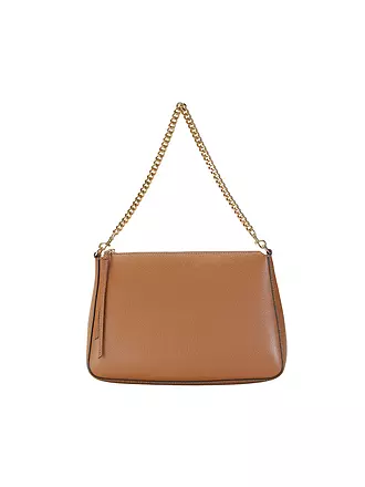 TORY BURCH | Ledertasche - Umhängetasche PERRY | hellbraun