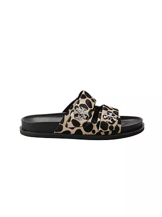 TORY BURCH | Sandalen T-LOCK SPORT SLIDE | schwarz
