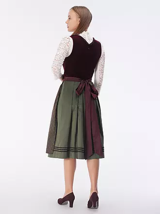 TRENTINI | Dirndl | dunkelrot