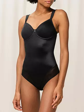 TRIUMPH | Shapewear Body mit Bügel TRUE SHAPE SENSATION smooth skin | schwarz