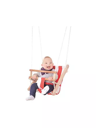 TWIPSOLINO | Stoff Babyschaukel rot | rot