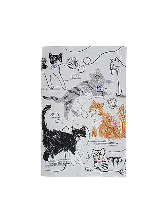 ULSTER WEAVERS | Geschirrtuch Cotton 45x75cm Feline Friends | bunt