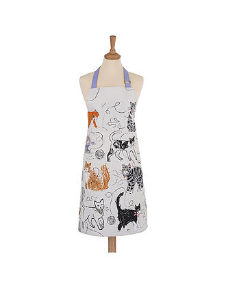 ULSTER WEAVERS | Schürze Cats in Waiting | bunt
