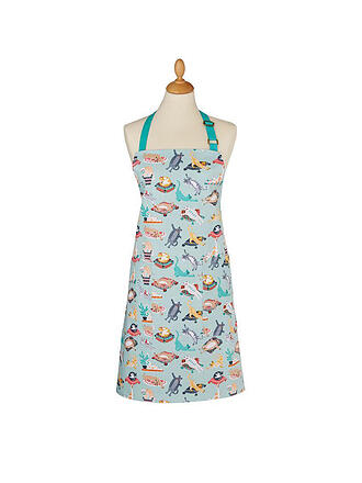 ULSTER WEAVERS | Schürze Cotton Dog Days | blau