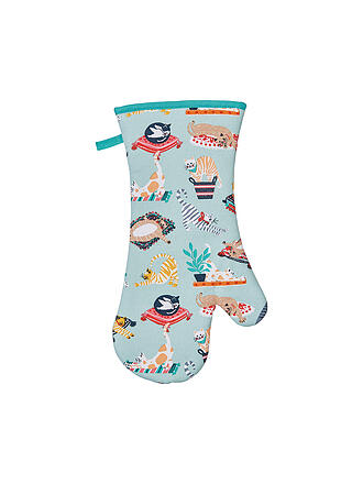 ULSTER WEAVERS | Topfhandschuh Foraging Fox | blau