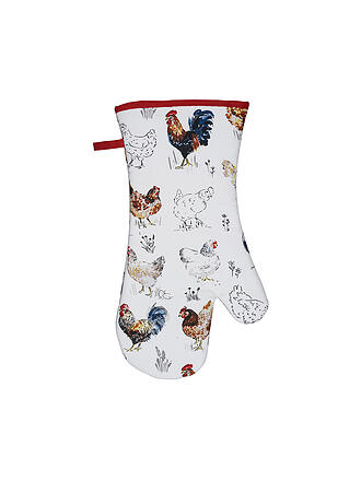 ULSTER WEAVERS | Topfhandschuh Foraging Fox | dunkelrot