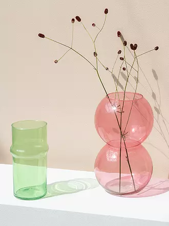 URBAN NATURE CULTURE | Vase BILB 16,2x27cm Brandied Apricot | rosa