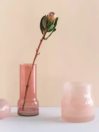 URBAN NATURE CULTURE | Vase BODIL 18x19,5cm Pech Whip | rosa