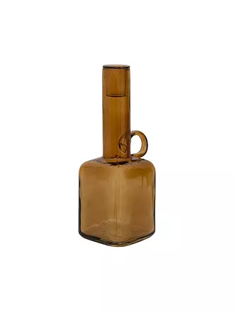 URBAN NATURE CULTURE | Vase LECCE 23x9cm Wood Trush | camel
