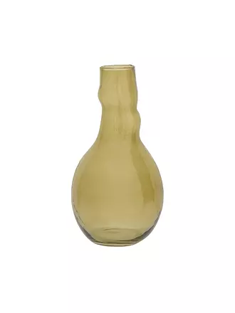 URBAN NATURE CULTURE | Vase QUIRKY 12x26,5cm Moss Stone | dunkelgrün