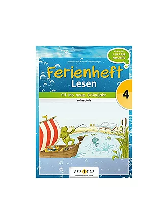 VERITAS VERLAG | Ferienheft Lesen - Volksschule 4. Klasse (Vorbereitung 1. AHS/NMS/HS) | keine Farbe